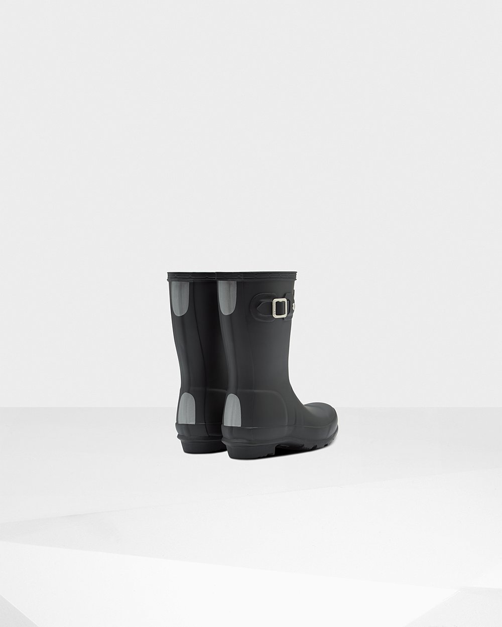 Hunter Original Little Rain Boots - Online Sale Kids Black - XYLIGO830